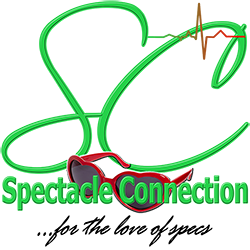 Spectacle connection.